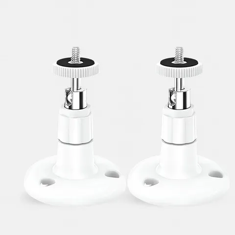 2 Pack Wall Mount Bracket for SimpliSafe Outdoor Camera 360° Rotation 1/4 Screw.
