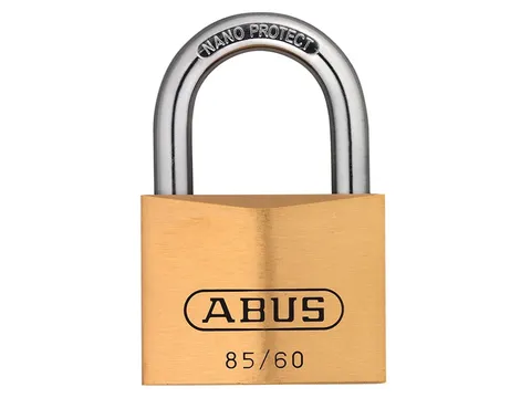 ABUS Mechanical 85/60mm Brass Padlock Keyed Alike 2703 ABUKA02493