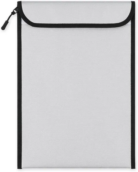 Fireproof Document Bag, 15X11 Inch Waterproof Document Pouch Fire Proof Bag for