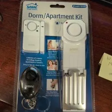 SABRE Home Series Dorm/Apartment Security Kit HS-DAK – New Sealed 3 Alarm Set