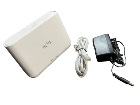 Netgear Arlo Pro VMB4000 Base Station Smart Hub w/ Power Adapter Ethernet Tested
