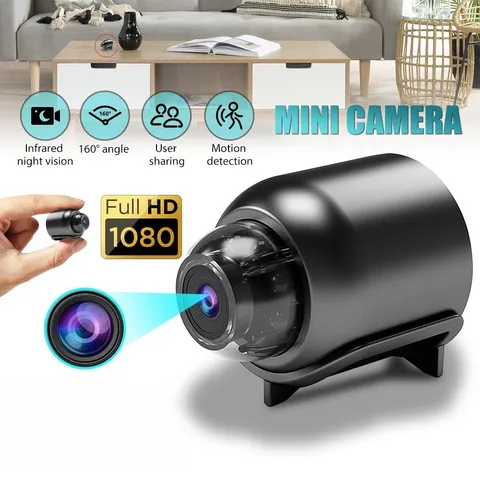 1080P Camara De Seguridad HD Oculta WiFi Espia Inalambrica Para Habitacion Casa