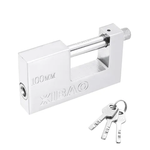 Shipping Container Lock with 3 Keys High Security Padlock (3-3/4 Inch)