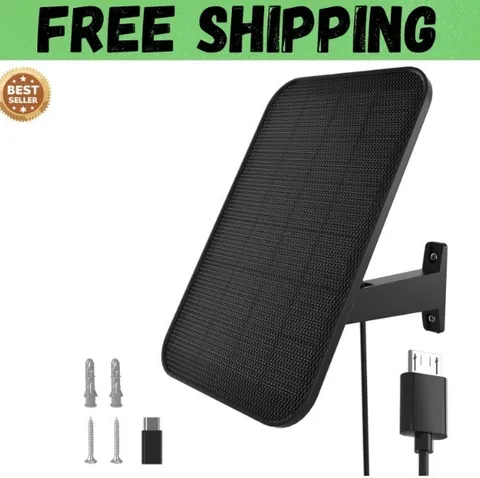 3.2W Solar Panel for Security Camera Compatible with Arlo ProPro 2, Waterpro...