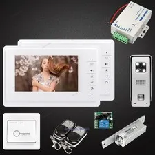 7inch Video Security Door Phone with Mute Mode for Home Security for House/ Flat