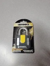 Brinks Max Security Lock 2" Laminated Steel w/ Keys 662-50003