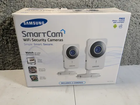 Samsung SmartCam SNH-1011N WiFi Home Security Cameras Lot of 2 Untested