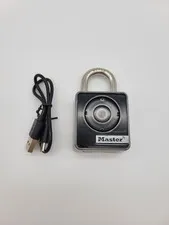 Master Lock Padlock, Indoor Personal Use Bluetooth Lock, 1-29/32 in. Wide, 4400D