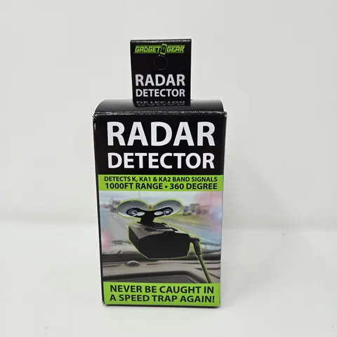 Radar Detector 360° Detection K, KA1 & KA2 Band Signals 1000 ft Range w/ Mount