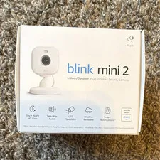Blink Mini 2 1080p Indoor/Outdoor Wi-Fi Alexa Camera Motion Night Vision 2-Way