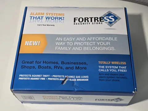 New Sealed Fortress WiFi Wireless Pro Alarm System Home Business Shop RV