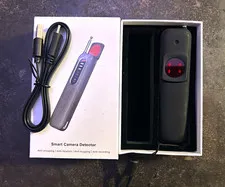Smart Camera Detector Wireless Wi-Fi Indoor Hidden Camera Finder USB, Black