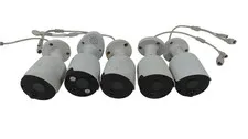 Lot of 5 Swann NHD-885MSB & NHD-887MSFB 4K  HD Bullet Security Cameras