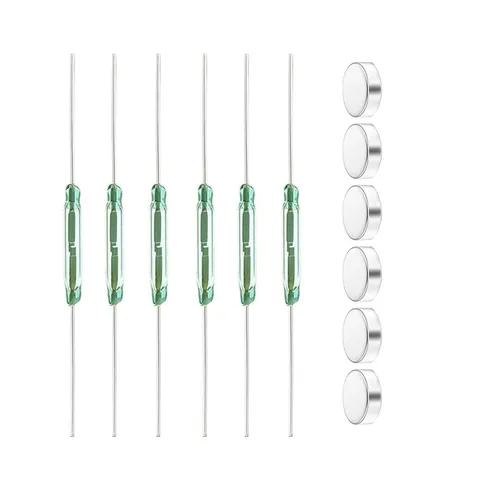 Japan Original 2pin Reed Switch Normally Open (N/O) 6pcs Magnetic Contact