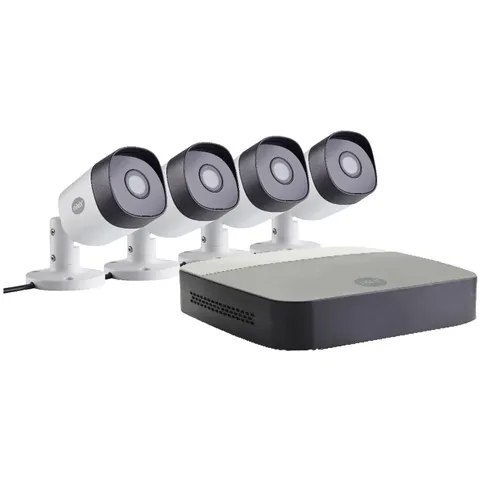 YALE SV-4C-4ABFX-2 V2 CCTV Set: 4 Camcorders, 1920x1080, Motion Alerts
