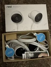 Google Nest Camera NC2400ES Outdoor Security Camera - 2 Pack