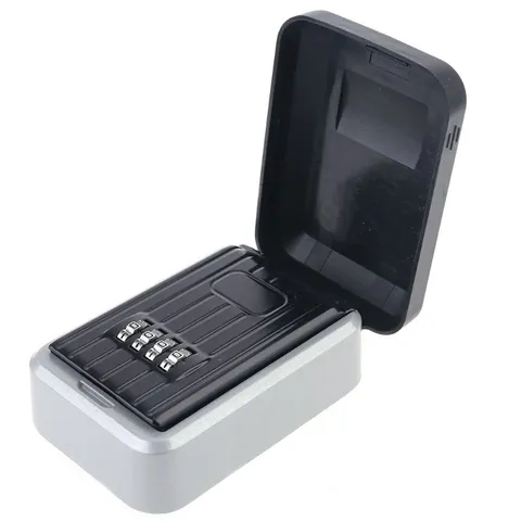 4 Digit Key Safe Storage Box for Home Family Realtor Waterproof Push Button Code