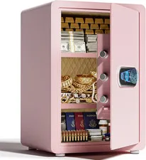 2.0 Cub Biometric Safe Auto-Open Fingerprint Lock Pink