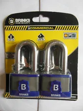 BRINKS * Commercial. Grade * Boron Steele* 2 pcs * Free Shipping