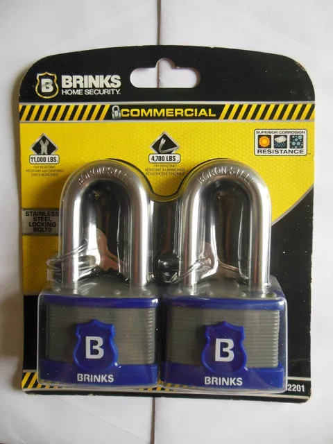 BRINKS * Commercial. Grade * Boron Steele* 2 pcs * Free Shipping