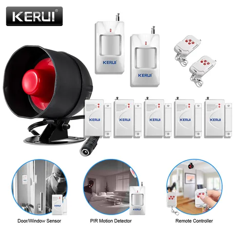 KERUI Alarm Standalone Home Security System Anti-theft Loud Alert for Home House