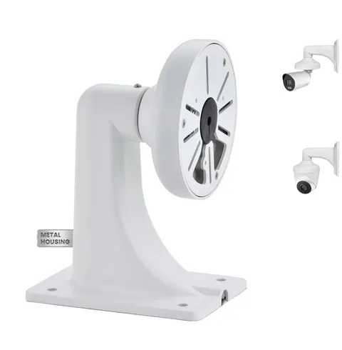 Universal Adjustable Security Camera Wall Mount Bracket With Junction Box