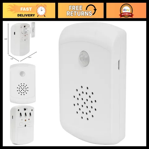 Voice Recordable PIR Motion Sensor Detector - Custom MP3 Playback for Halloween