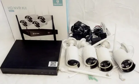 HeimVision HM241 HD NVR 8-Channel Video Security Camera System With 4 Cameras