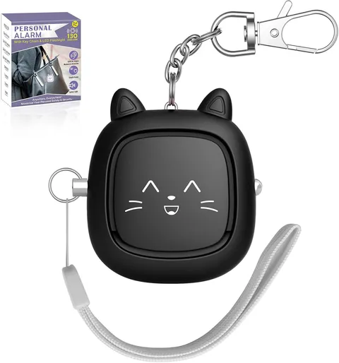 Safe Sound Personal Alarm, 130 Db Loud Siren Song Emergency Security Alarm Keych