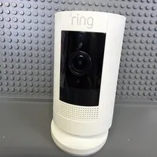 Ring Stick Up Cam White Outdoor Wireless 5UM7E5 **CAMERA ONLY NO BATTERY***