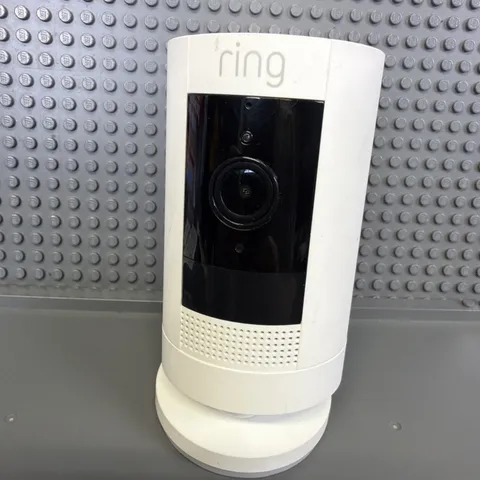 Ring Stick Up Cam White Outdoor Wireless 5UM7E5 **CAMERA ONLY NO BATTERY***