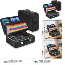 Fireproof Document Box with Combination Lock, Waterproof, Used for Storing Im...