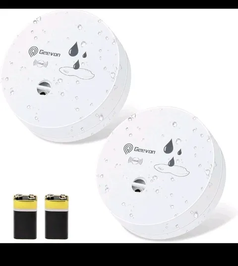 6 pcs Intelligent Water Leak Sensor Detector Flood Leakage Level Overflow Alarm