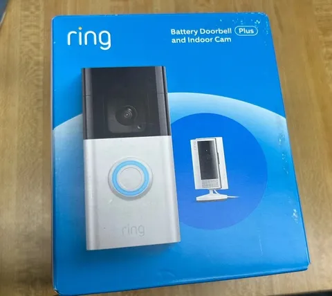 Ring Battery Doorbell and Indoor Cam BRAND NEW! Sealed Box Shipping Ready!
