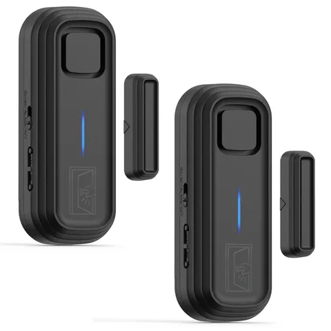 Door Alarm, Instant or 30s-4min Delayed Door Left Open Alarm, 125dB