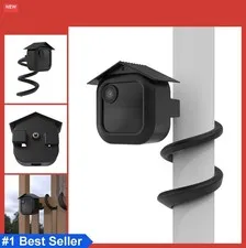 Flexible Twist Mount and Weatherproof Cover for Outdoor Camera Black 17.5 Inch