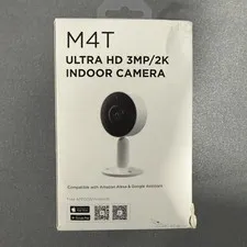 Laxihub M4-T Smart Indoor Camera, 3MP 2K Resolution, Mountable 360 UNUSED