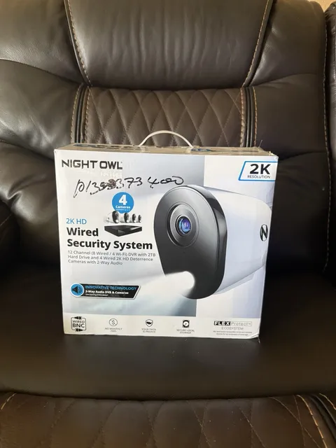 Night Owl 12 Channel 2K Wired DVR Security Camera System w/ 2 TB Hard Drive NEW