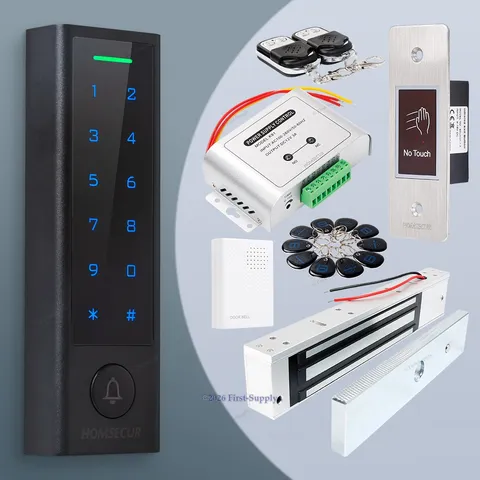 HOMSECUR Weatherproof WIFI RFID Access Control Set Lock APP Unlock