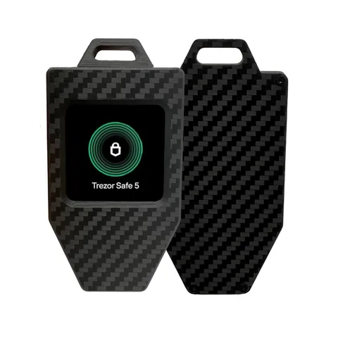 Carbon Fiber Case for Trezor Safe 5, Full Protection for Crypto Hardware Wall...