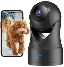 Indoor Camera 2K, 360 Cameras for Home Security with Motion Detection, Baby M...