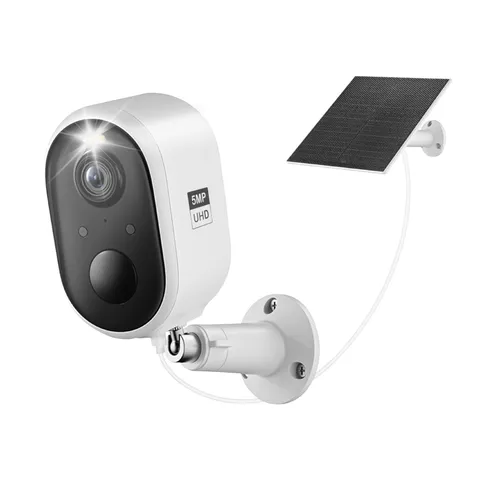 Solar Security Camera Outdoor Wireless, 5MP(3K) Color Night Vision, Battery P...