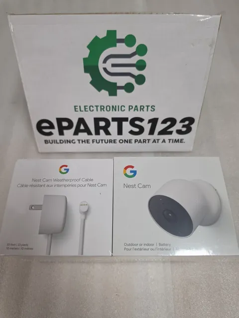 SEALED KIT-Google Nest Cam Outdoor or Indoor Battery Powered G3AL9 + Charger.