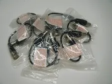 Lot of 8 BNC Flying Lead Extension cables for hassle free DVR camera connections