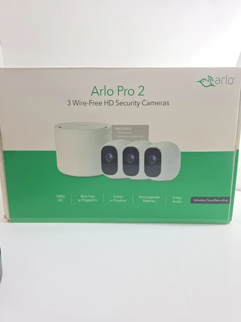 ✅️⭐️ Arlo Pro 2 VCS3000C-1SCNAS VMC4030P 3 Wire-Free HD Security Cameras VMB3500