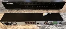 LOREX 8CH 4k POE NVR + 2 Lorex Bullet Cameras + Q-See Dome - Tested - 3TB Purple