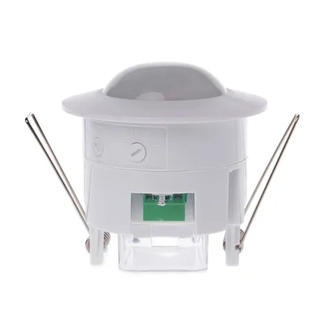 110-240V AC Adjustable 360° Ceiling PIR Body Motion Sensor Detector Lam