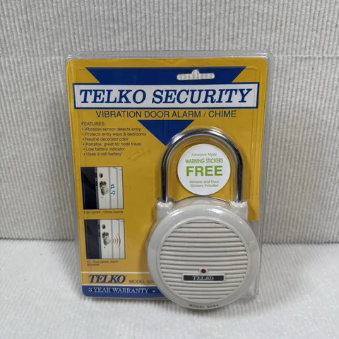 TELKO Security  Model S084 Door Knob Vibration Alarm Brand New Sealed