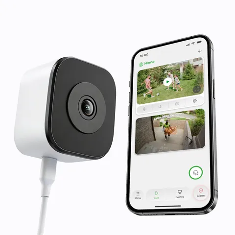 5MP 3K No Drill Window Security Camera, 2.4GHz & 5GHz WiFi Indoor Window Came...