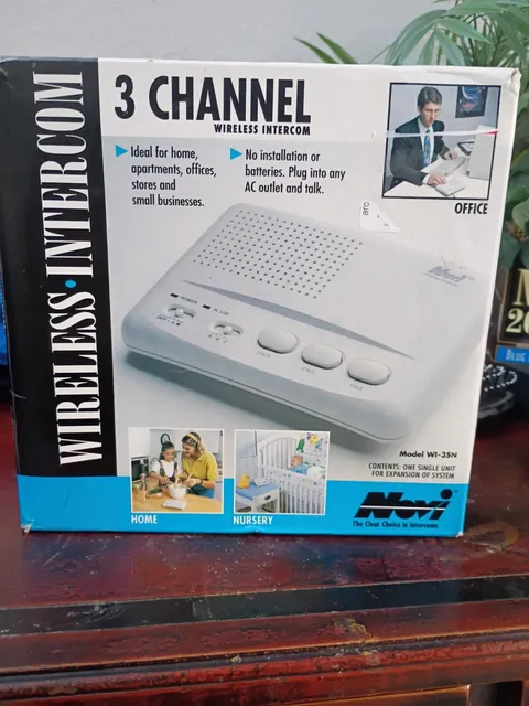 Wireless Intercom Novi Model WI-35 3 Channel Expansion Unit